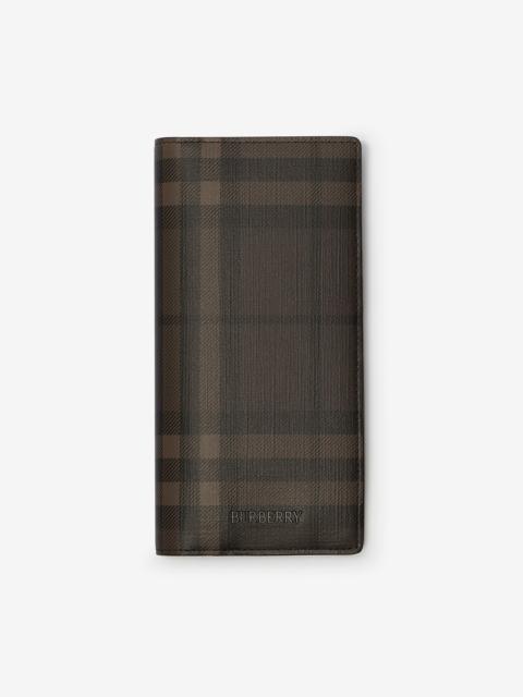 Burberry City Check Continental Wallet