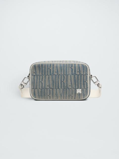 AMIRI AMIRI JACQUARD CAMERA BAG