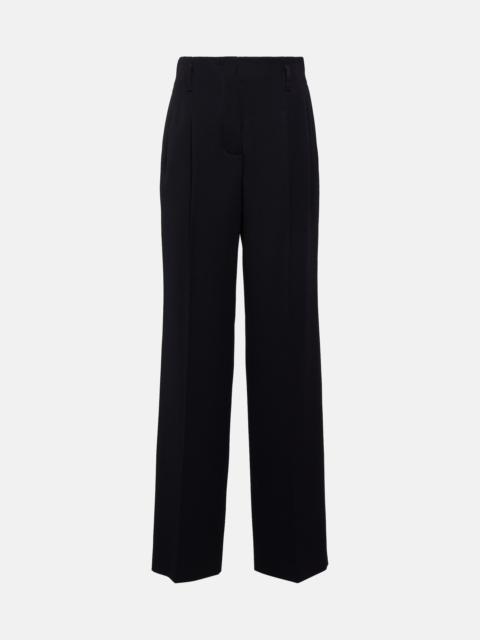 Amon virgin wool straight pants