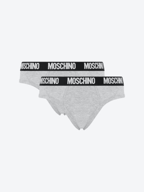 Moschino LOGO BAND SET OF 2 BRIEFS