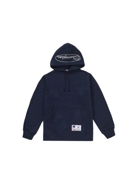トップス Supreme Champion Hooded Sweatshirt Navy Supreme Champion Outline Hooded Sweatshirt (SS19) - $148