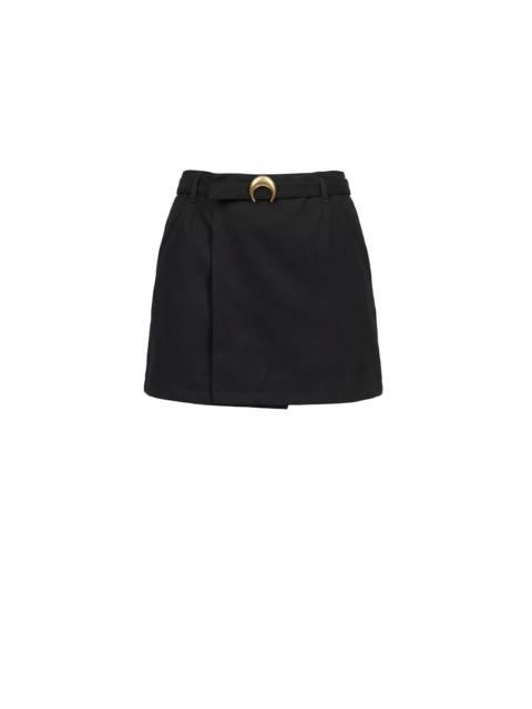 Marine Serre SAILOR WORKWEAR BELTED MINI SKIRT