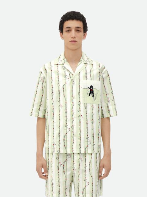 Bottega Veneta Printed Cotton Shirt