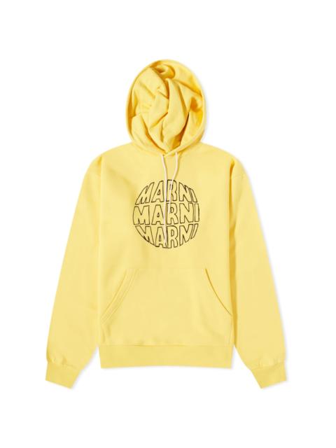 Marni Marni Circular Logo Hoodie