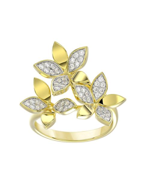 Marchesa WILD FLOWER YELLOW GOLD RING