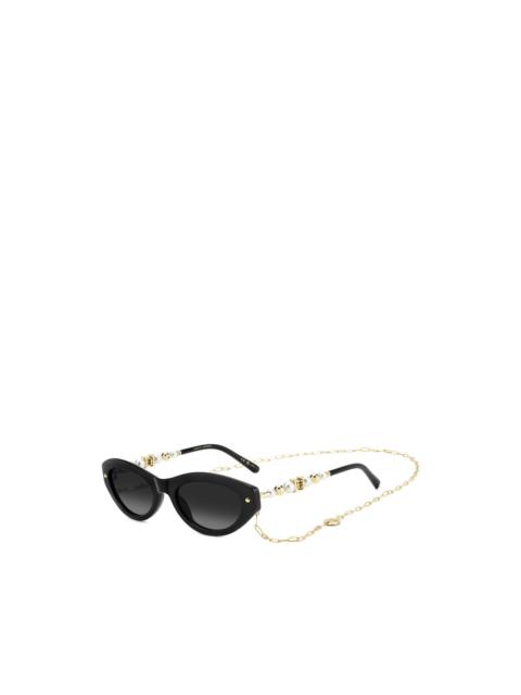 CAROLINA HERRERA embellished cat-eye sunglasses
