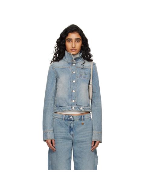 courrèges Blue Reedition Denim Jacket