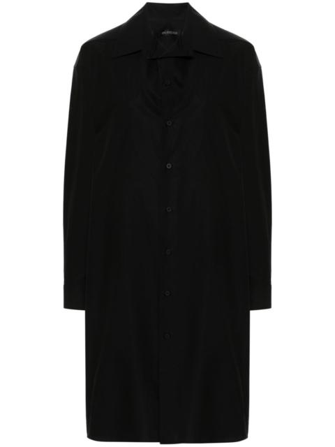 BALENCIAGA cotton-poplin shirtdress