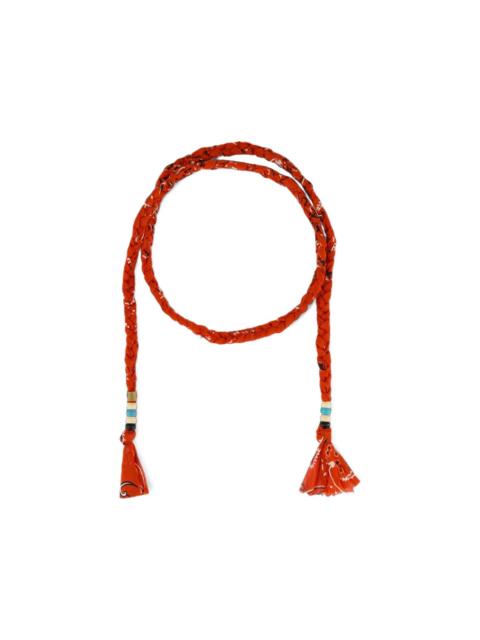 Alanui braided bandana necklace
