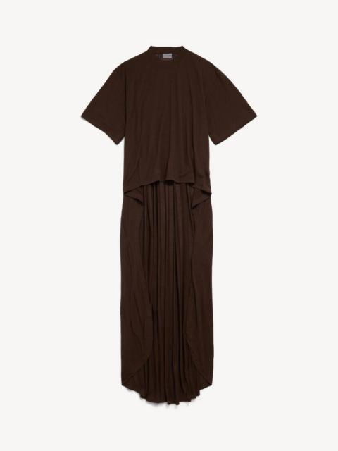 BALENCIAGA Women's Train T-shirt in Moka