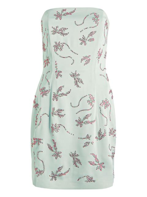 16ARLINGTON Frasia embellished strapless mini dress