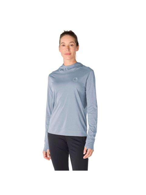 Carhartt Women's Force Sun Defender™ Relaxed LS Logo Hoodie