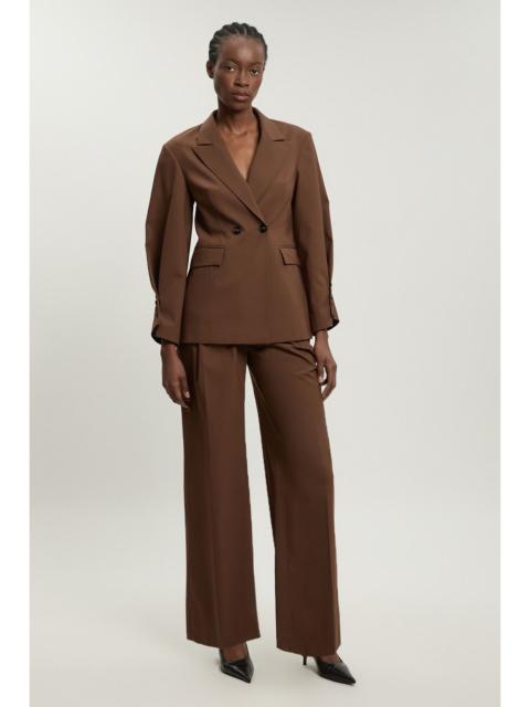 KAREN MILLEN Tailored Straight Leg Cigarette Trouser