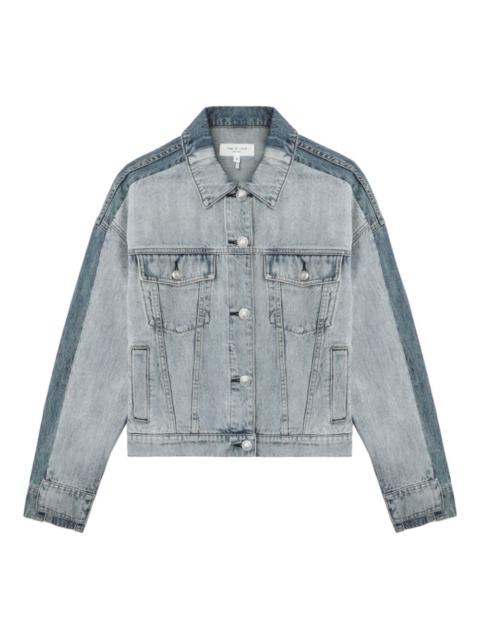 rag & bone panelled button jacket