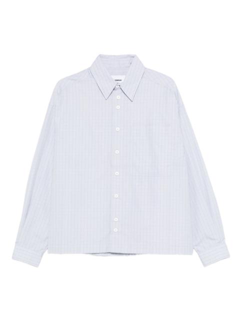 BONSAI checked buttoned-down shirt