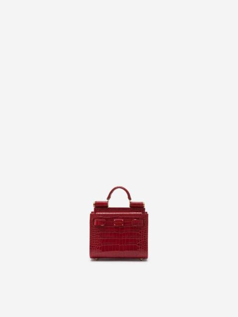 Dolce & Gabbana Micro tote Sicily 62 bag in calfskin
