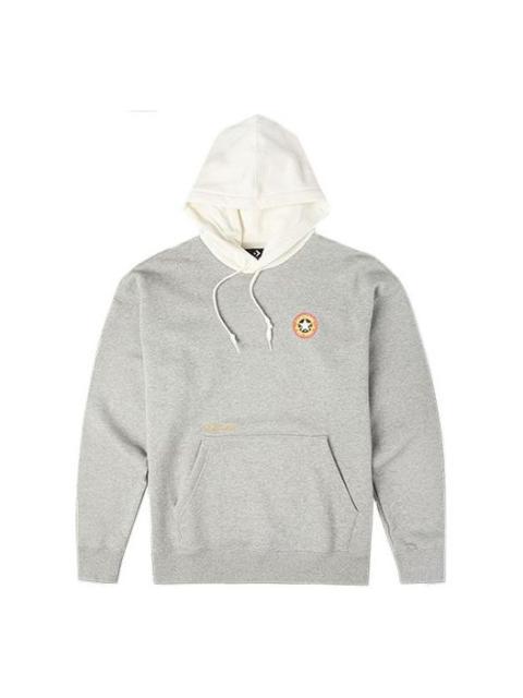 Converse Men's Converse x Bugs Bunny Crossover Embroidered hooded Pullover Long Sleeves Casual Gray 10021414-