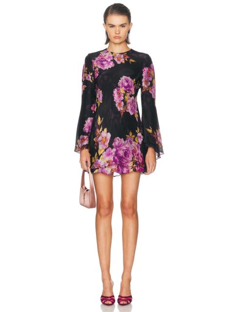 HEMANT & NANDITA Double Layer Mini Dress