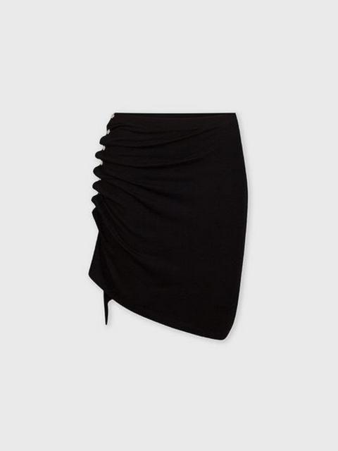 PLEATED MINI SKIRT