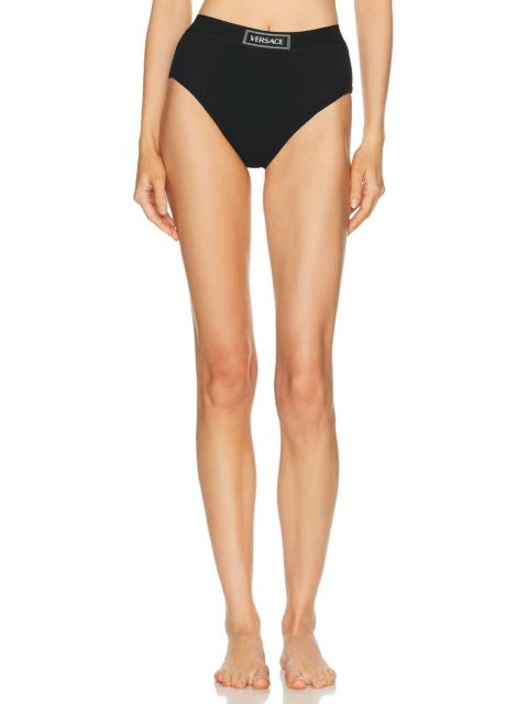VERSACE High Waisted Underwear