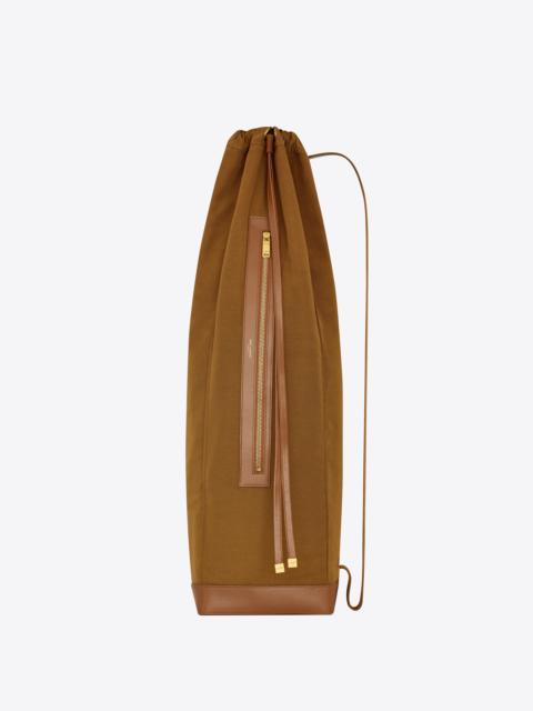 SAINT LAURENT city saint laurent long sling bag in canvas