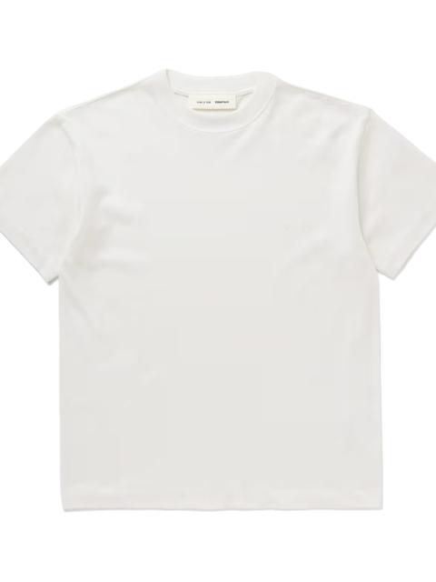 ESSENTIALS Embroidered Essential Tee GS "Ivory" 785HO251462K