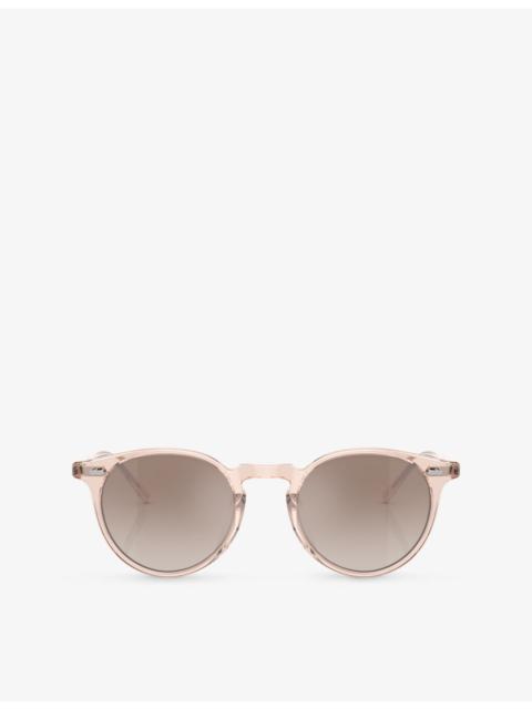 Oliver Peoples OV5529SU N.02 Sun Phantos-Frame Acetate Sunglasses