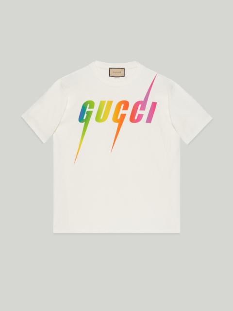 Gucci print cotton T-shirt