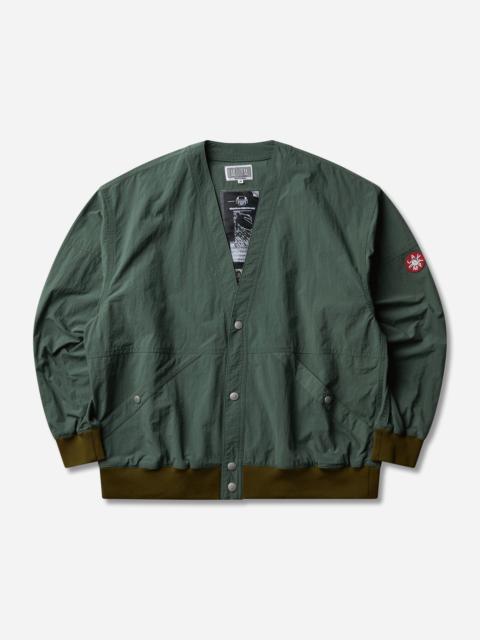 Cav Empt Men's Nylon Cardigan Green