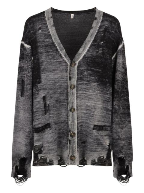 R13 merino-wool cardigan