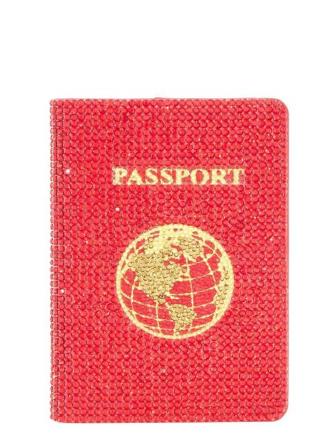 JUDITH LEIBER Traveler Passport Holder - Red