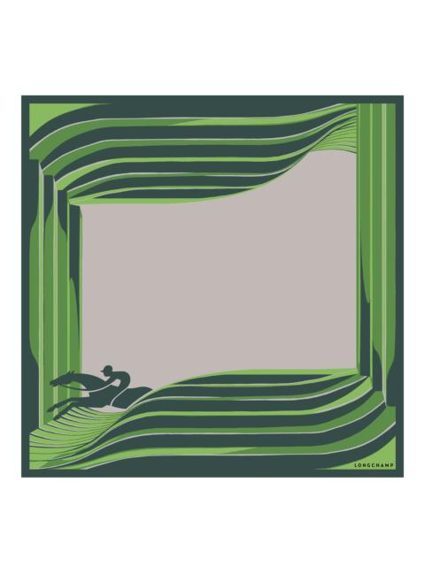 Longchamp La Maison Unique Silk scarf 70
