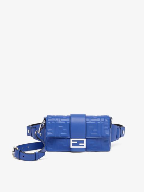FENDI Blue nappa leather bag