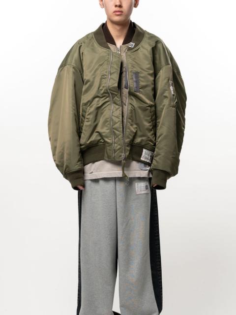 Maison MIHARAYASUHIRO Shifted Layer Flight Jacket
