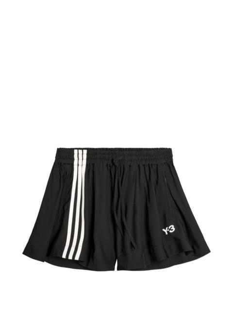 Y-3 drawstring-fastening shorts