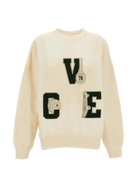 Golden Goose patch-appliqués sweater