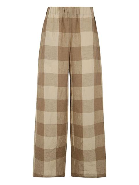 apuntob checked trousers