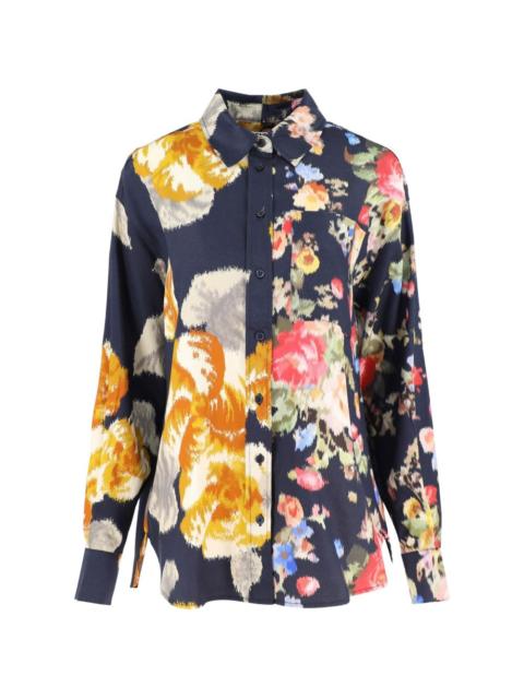 ESSENTIEL ANTWERP floral shirt