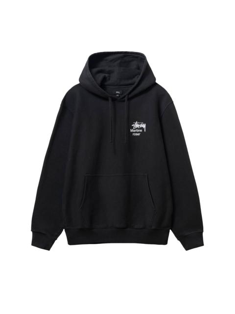 Stussy x Martine Rose Collage Pigment Dyed Hoodie 'Black'