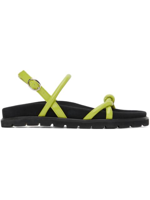 REIKE NEN Green Knotted Sandals