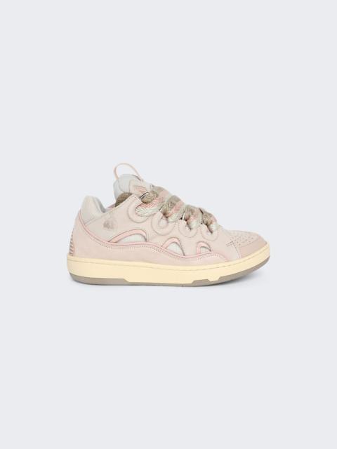 Lanvin Curb Sneakers Nude