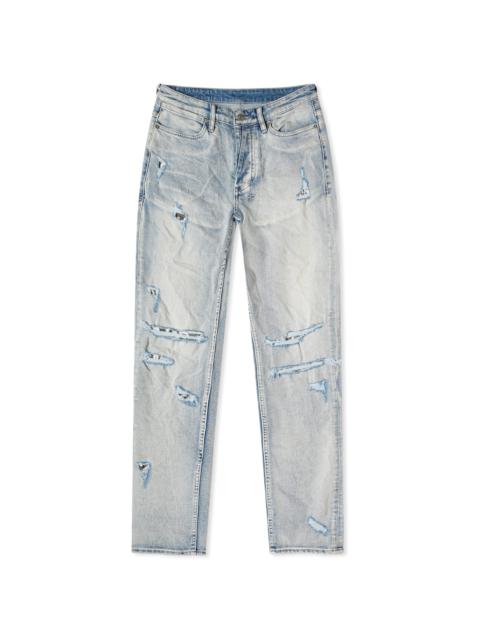 Ksubi Van Winkle Punk Blue Shred Jeans