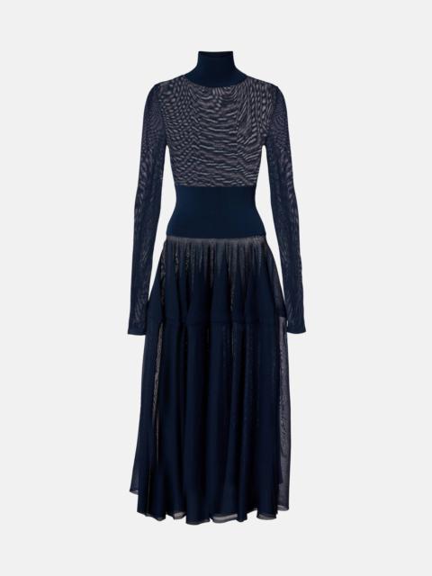 Alaïa Sheer midi dress