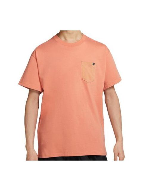 Nike Pocket Skateboard Short Sleeve Orange CW1461-863