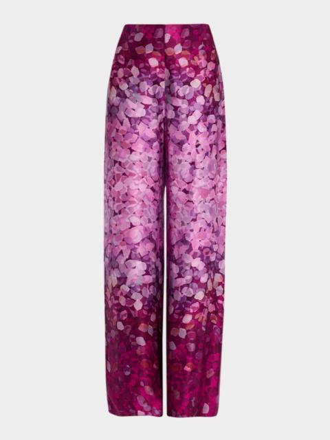 SILVIA TCHERASSI Como Degrade Wide-Leg Pants