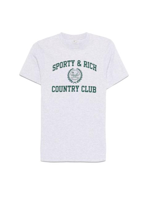 Sporty & Rich Varsity Crest T-shirt