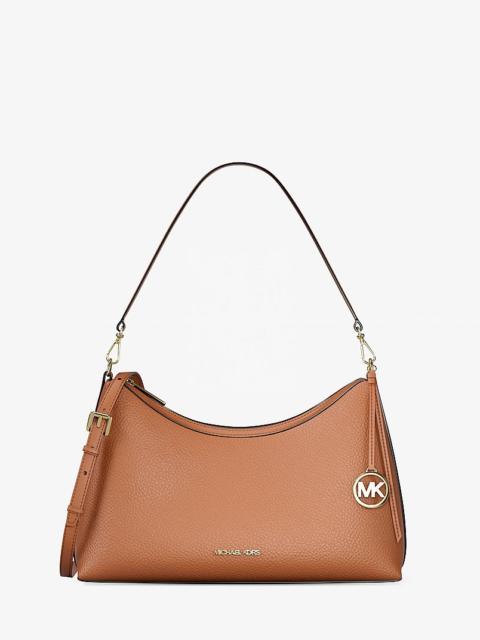 MICHAEL KORS Sammy Medium Pebbled Leather Convertible Shoulder Bag