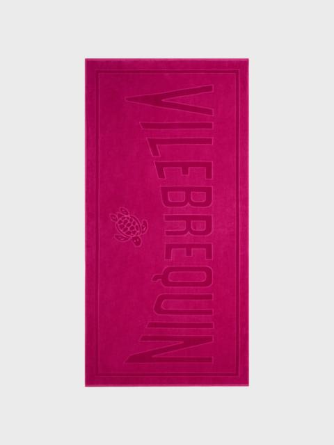 Vilebrequin SOLID ORGANIC COTTON BEACH TOWEL