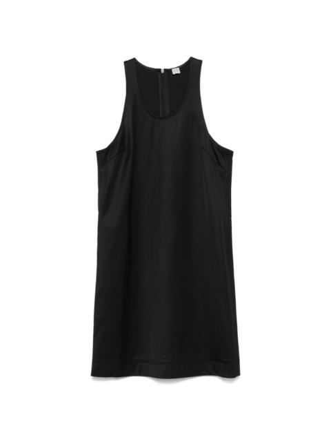 scoop-neck mini dress