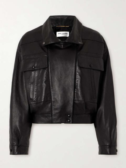 Leather jacket
